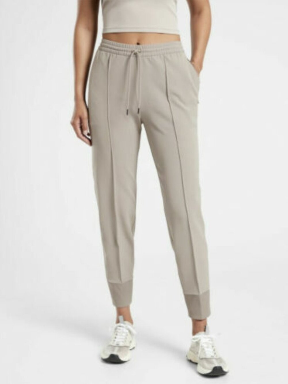 Athleta Endeavor Jogger Pants Grey Size 8